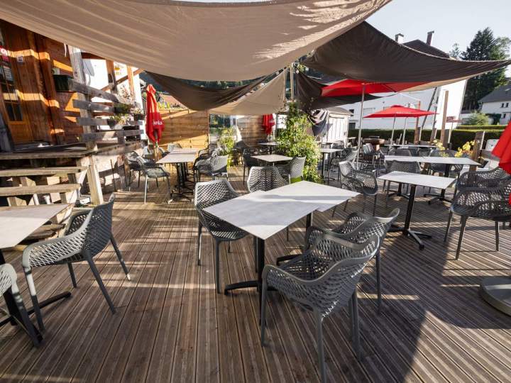Terrasse de restaurant La Bresse